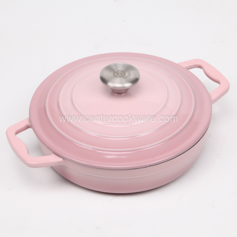 Cast Iron dutch oven Enamel Cast Iron Dutch Oven Shallow casserole cast iron cookware