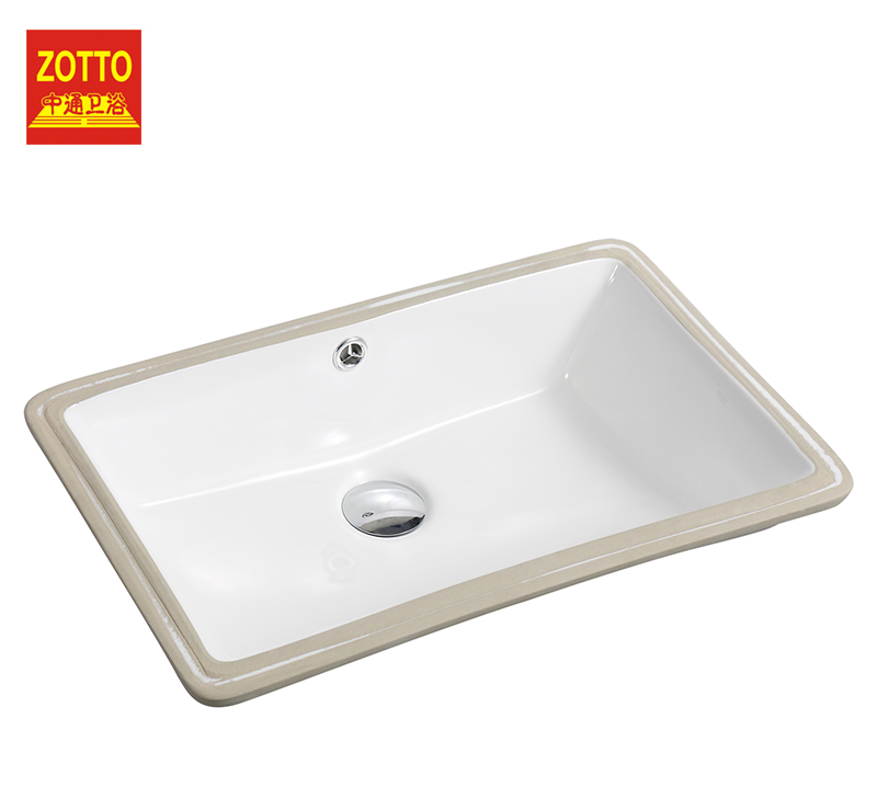 Ceramic bathroom sinks under counter basin