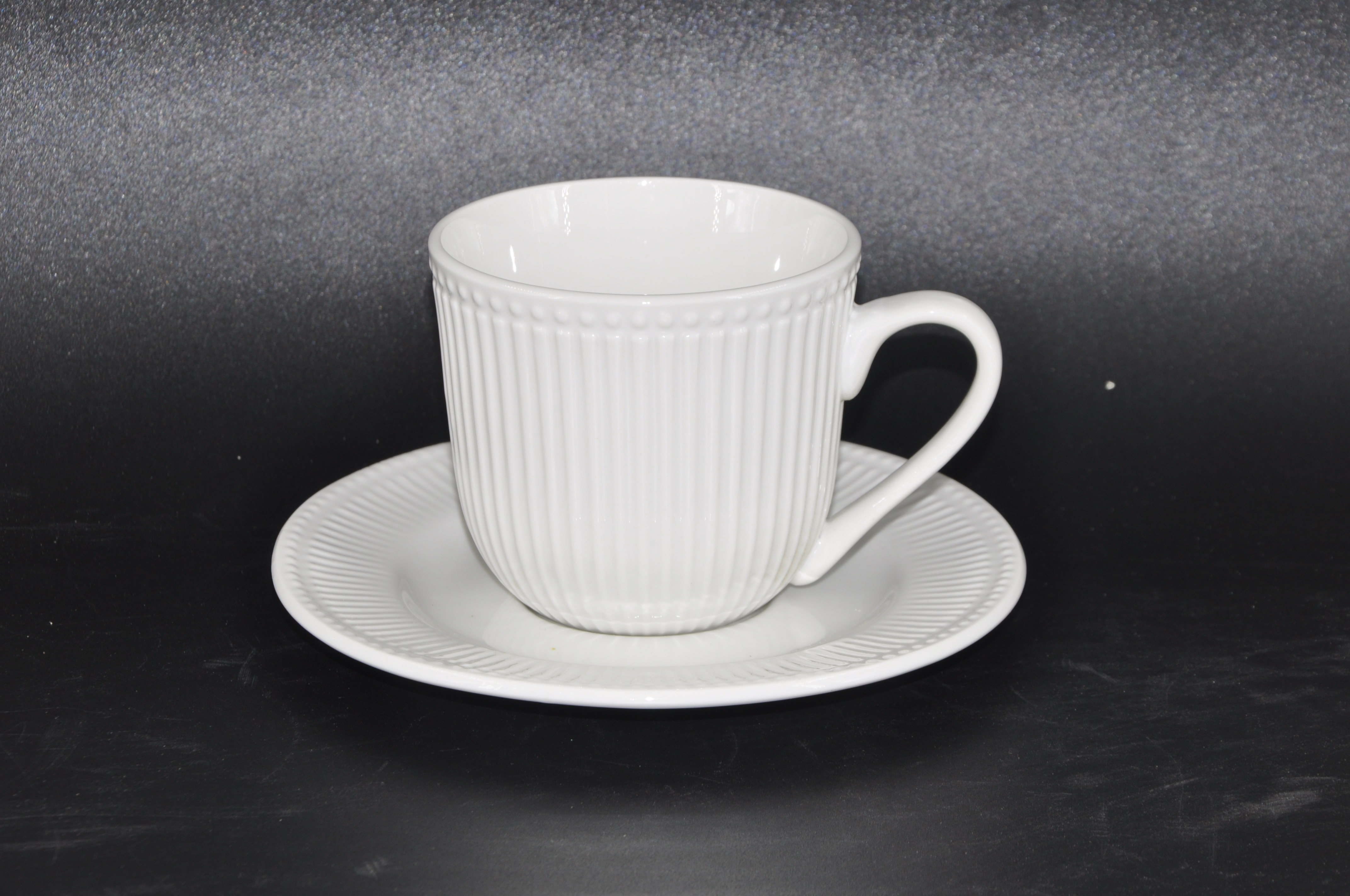porcelain cup and saucer