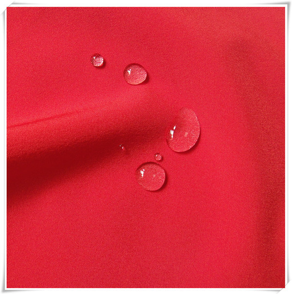 Polyester spandex fabrics with waterproof