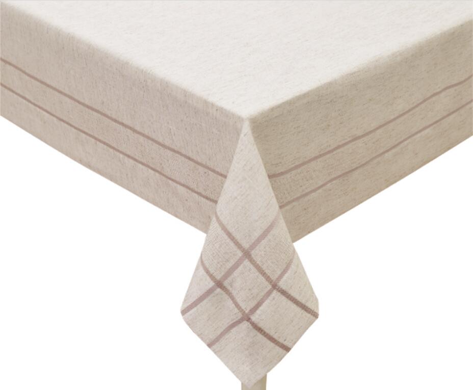 polyester linen tablecloth from manufacturer in China