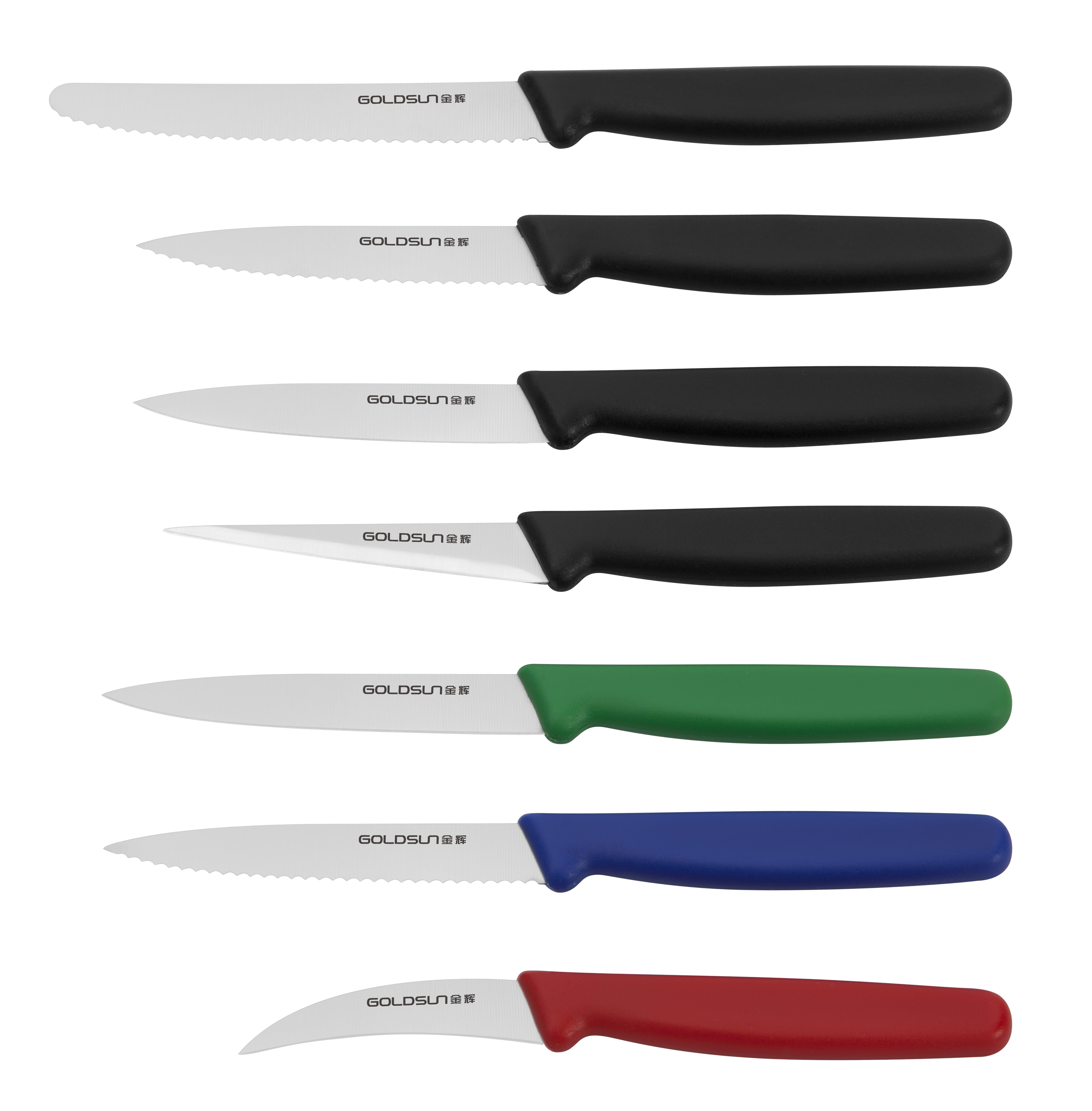 L9 PP handle knife Paring knife, peeling knife,utility knife, steak knife