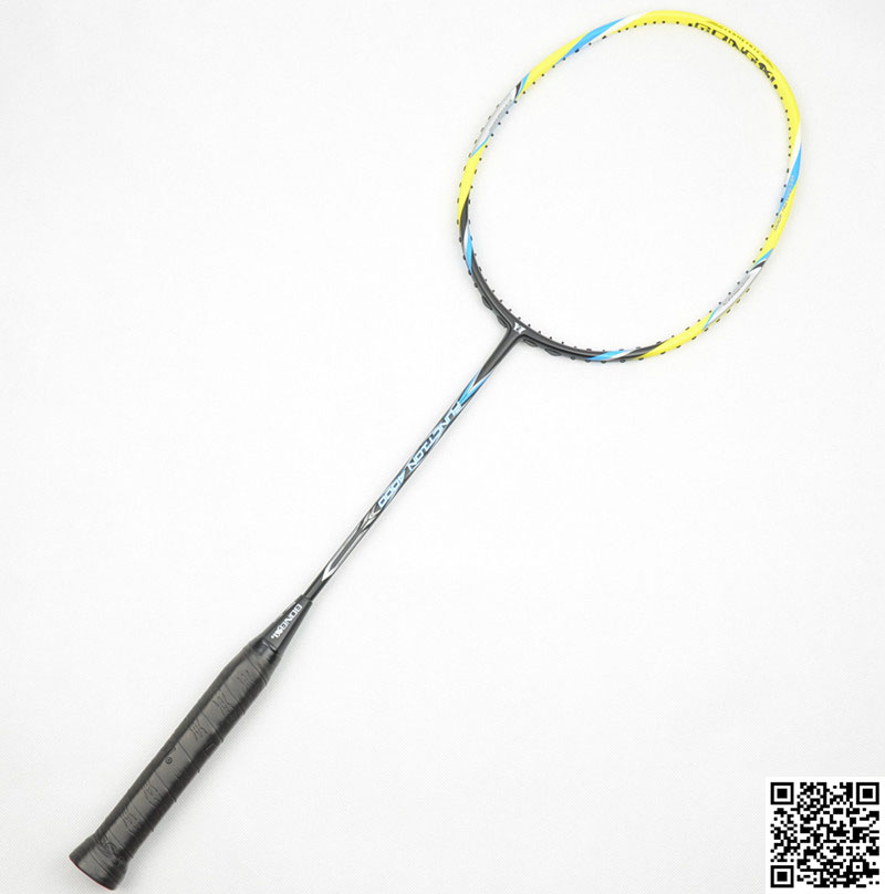 Carbon badminton racket