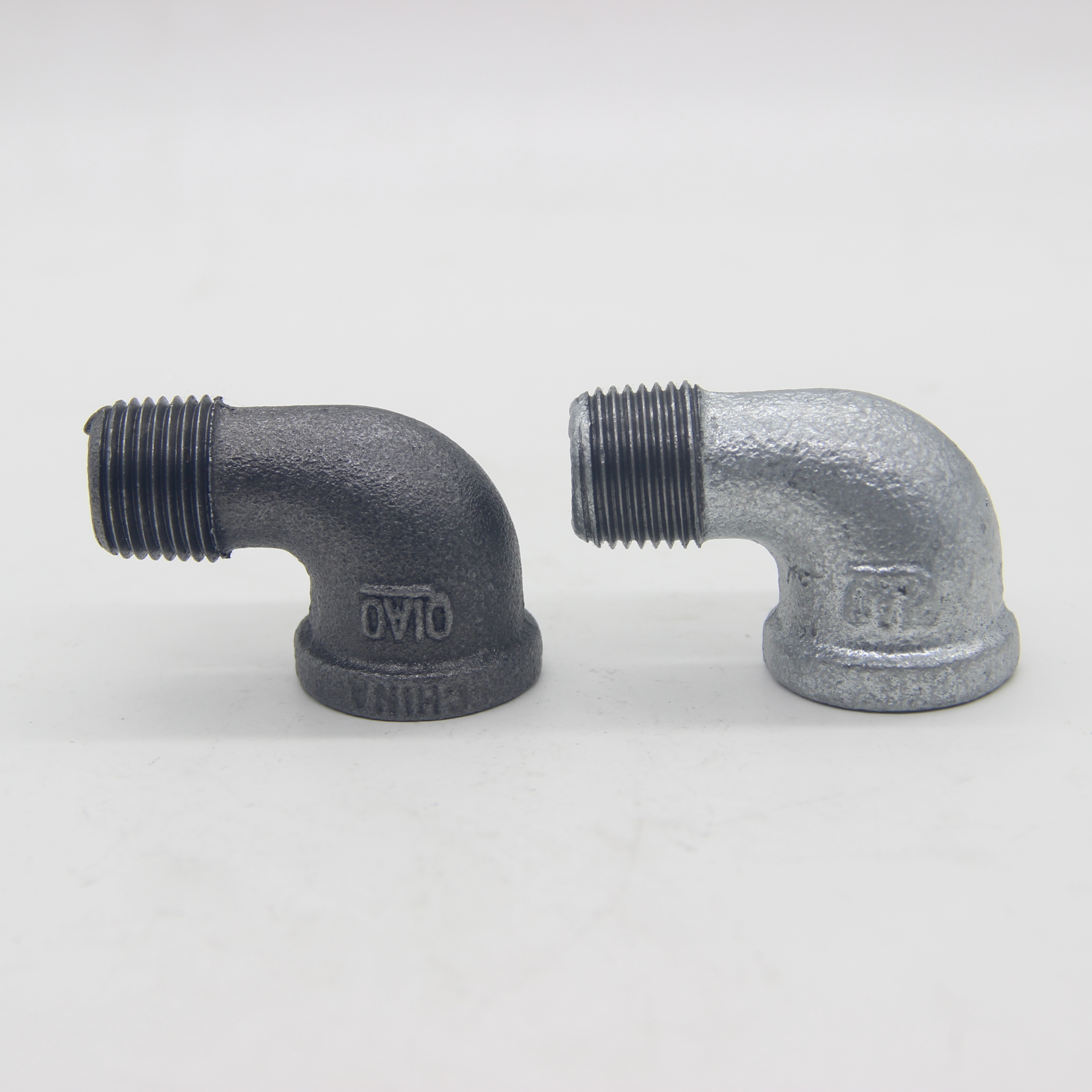 Black banded Malleable Iron Pipe Fitting Street Elbow