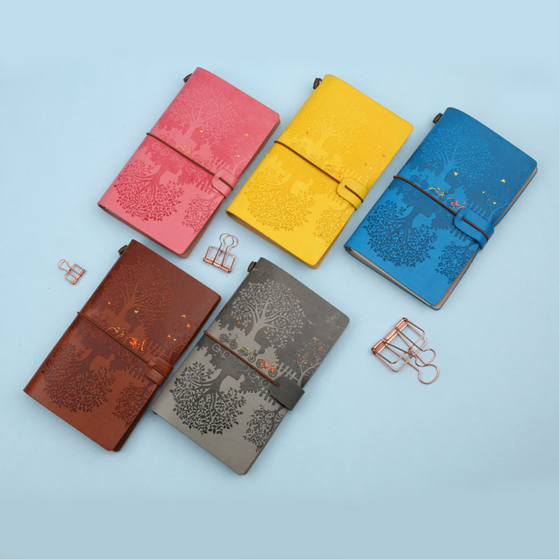 WANSHIFA 2021 Creative Design Color Printed Hard Cover Notebook