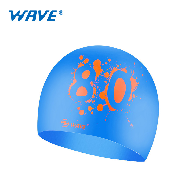 Adult printing silicone swim Cap swimming cap