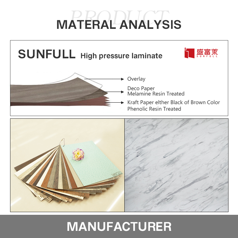 High pressure laminate