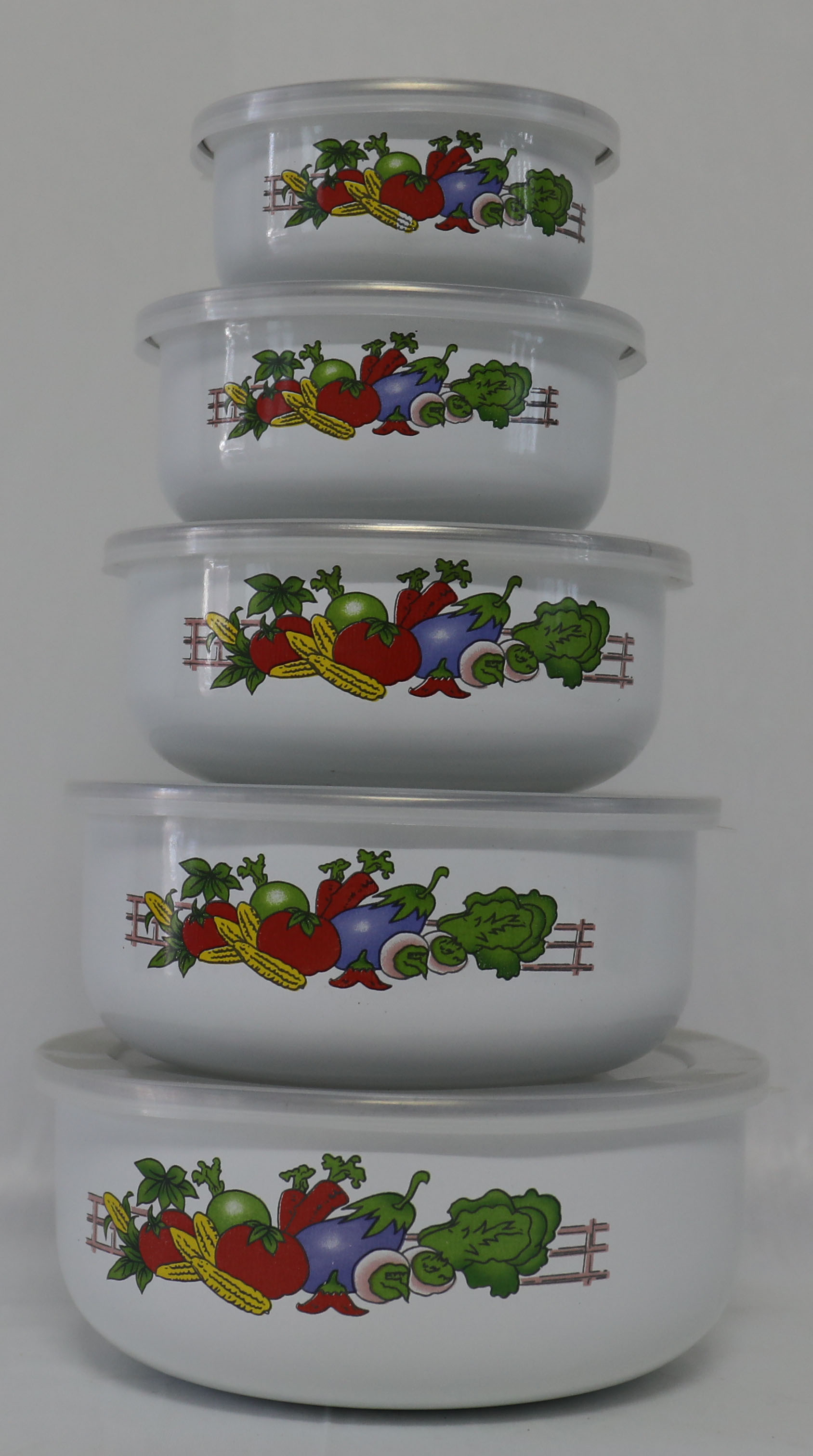 Enamel storage bowl