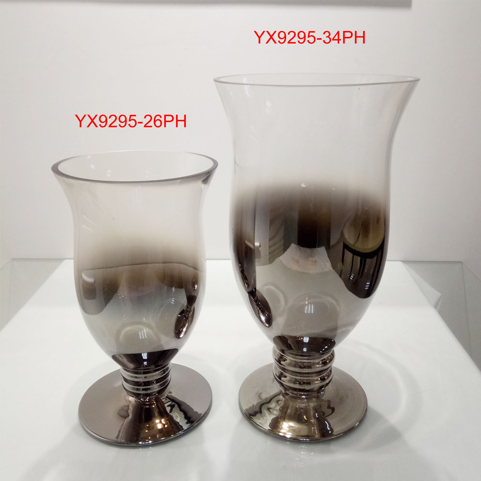 10inch chrome color vase