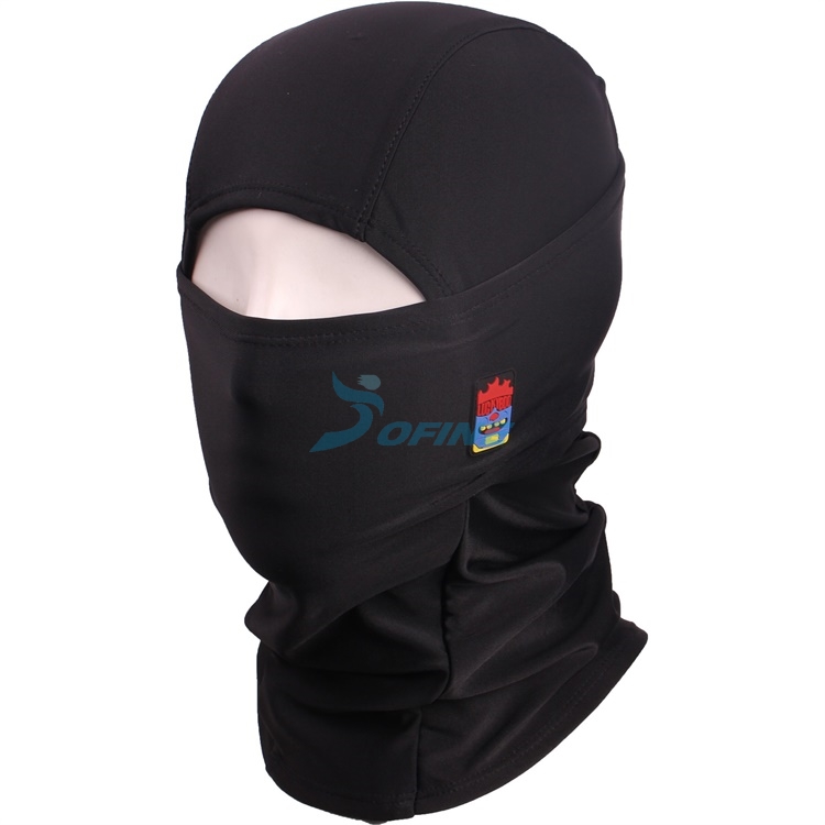 Ski Motorcycle Face Mask Full Hood Balaclava with Custom Label Patch