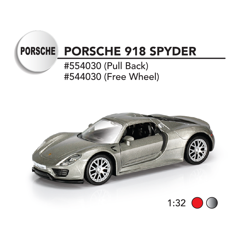 1:32 Porsche 918 Spyder