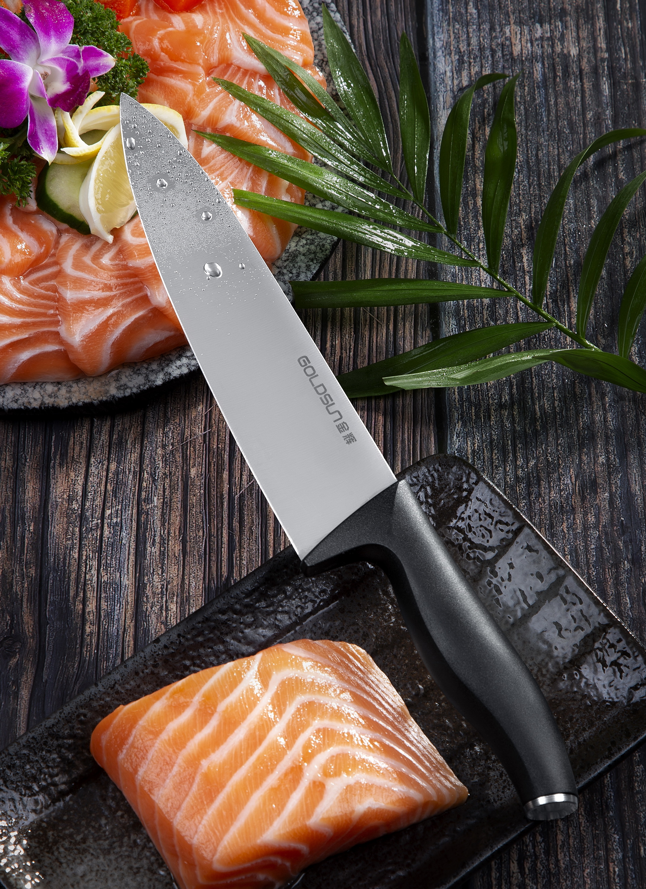 L60 PP handle Chopper， Chinese cleaver，chef's knife, santoku knife, slicing knife, bread knife, steak knife，utility knife, paring knife