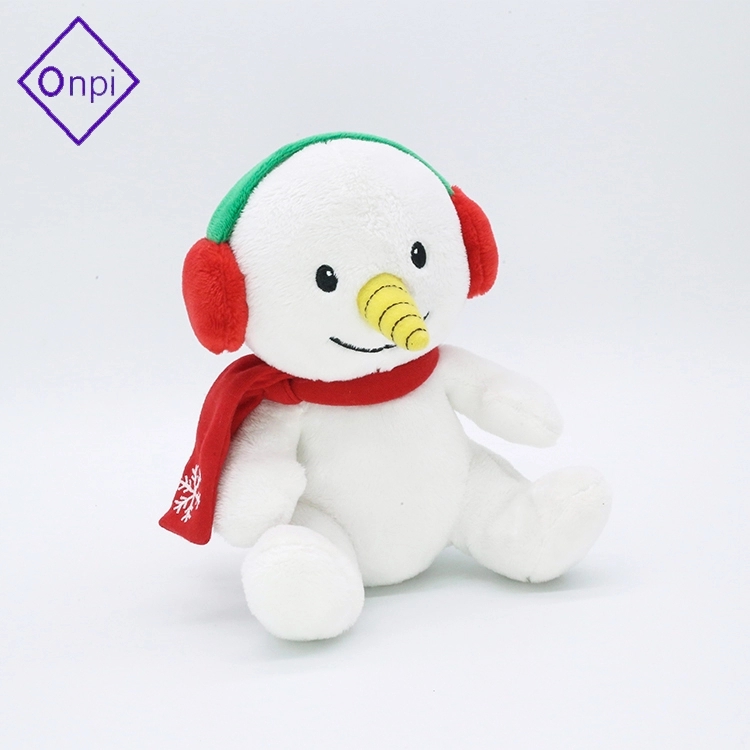 Snowman christmas decoration plush toy