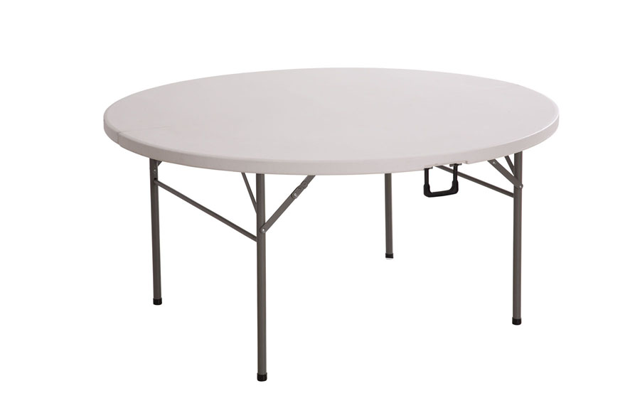 5ft Outdoor folding round table