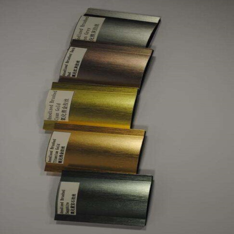 Aluminum sandblasting profile