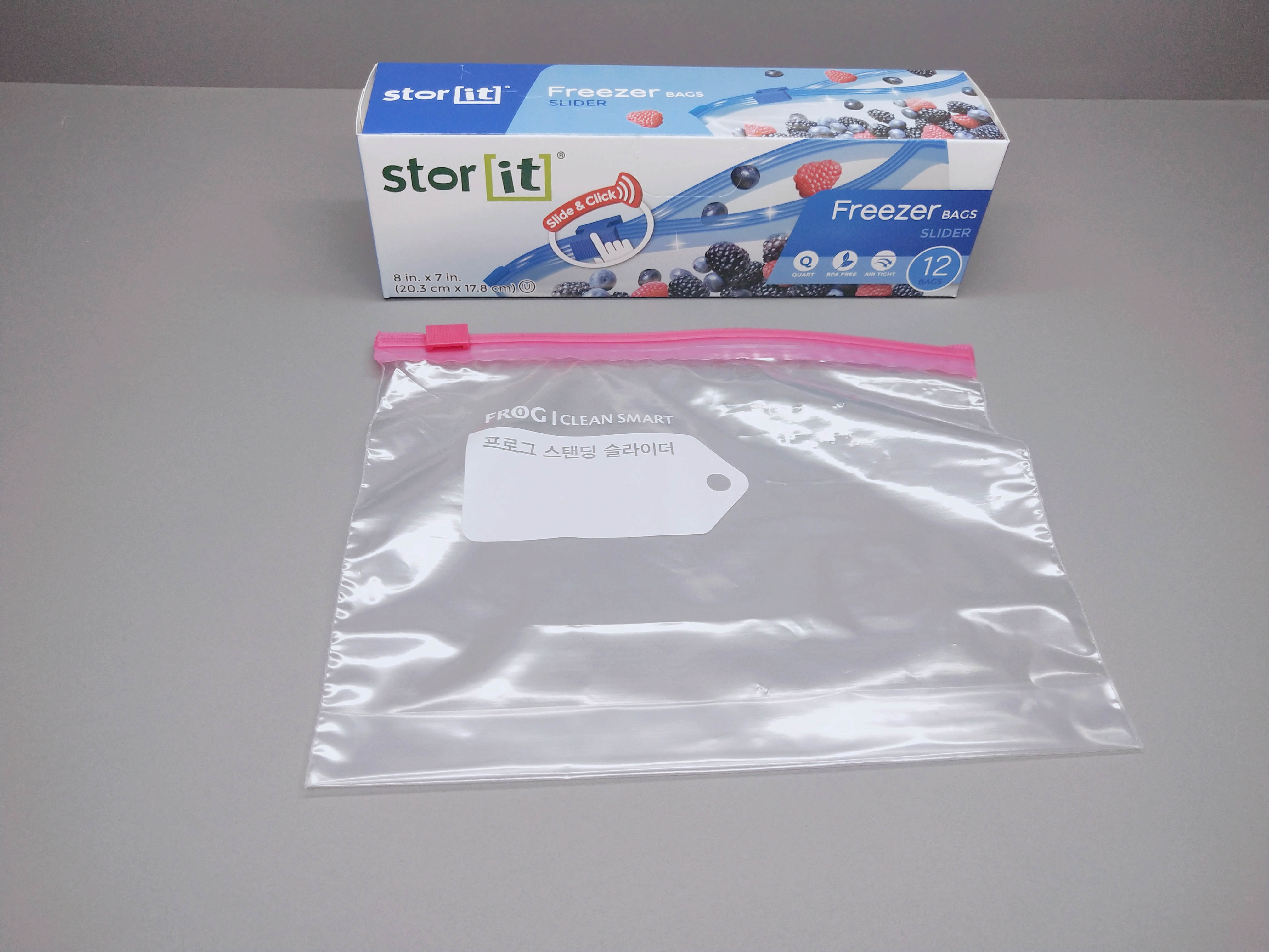 Freezer slider bags quart size