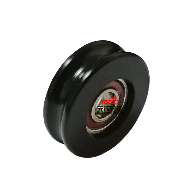 U groove nylon window roller with 695 bearing