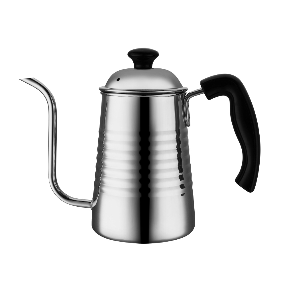 QZQ Factory 304 Stainless Steel Gooseneck Pour Over Drip Coffee Kettle with Bakelite Handle
