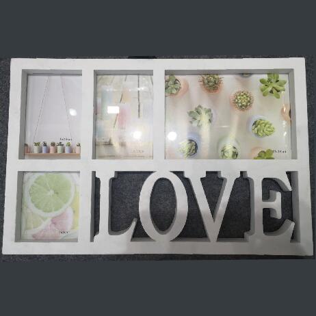 Plastic photo frame