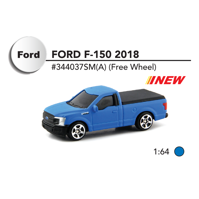 1:64 Junoir collection (Matte Color) - Ford F150 2018