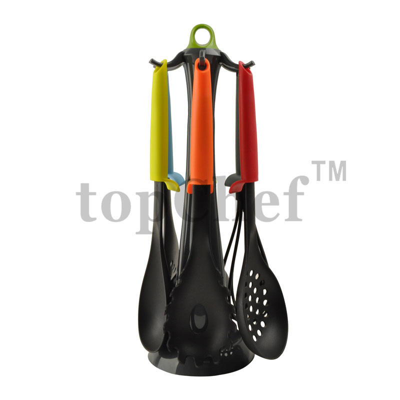 7 pcs nylon kitchen utensil set