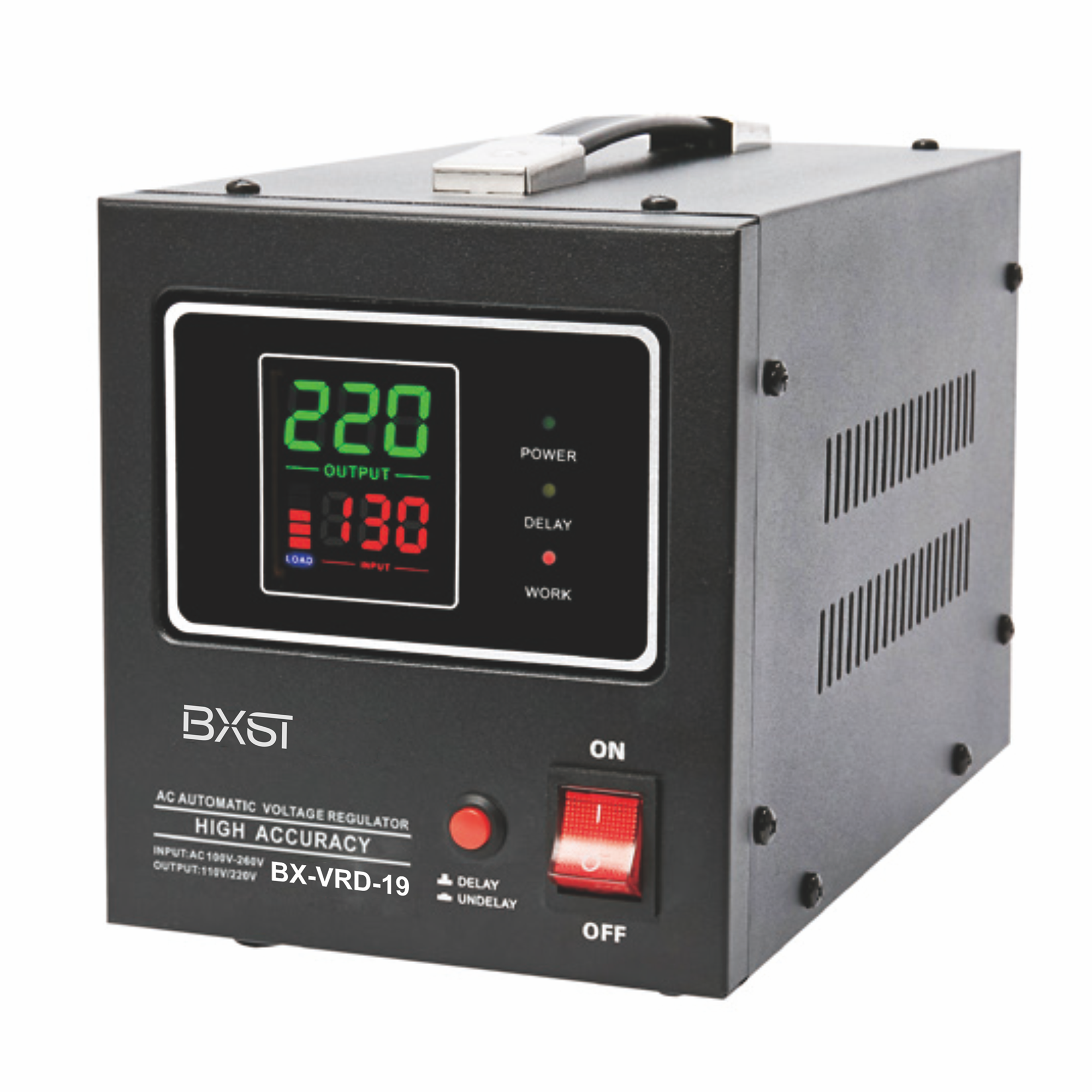 BX-VRD19 High Quality Led Display Universal Voltage Stabilizer for Home, Air Conditioner TV Fridge Voltage Regulator