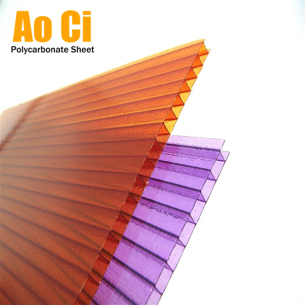 10 years warranty agricultural greenhouse polycarbonate hollow sheet on sale