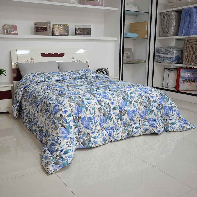 Disperse printing polyester quilt