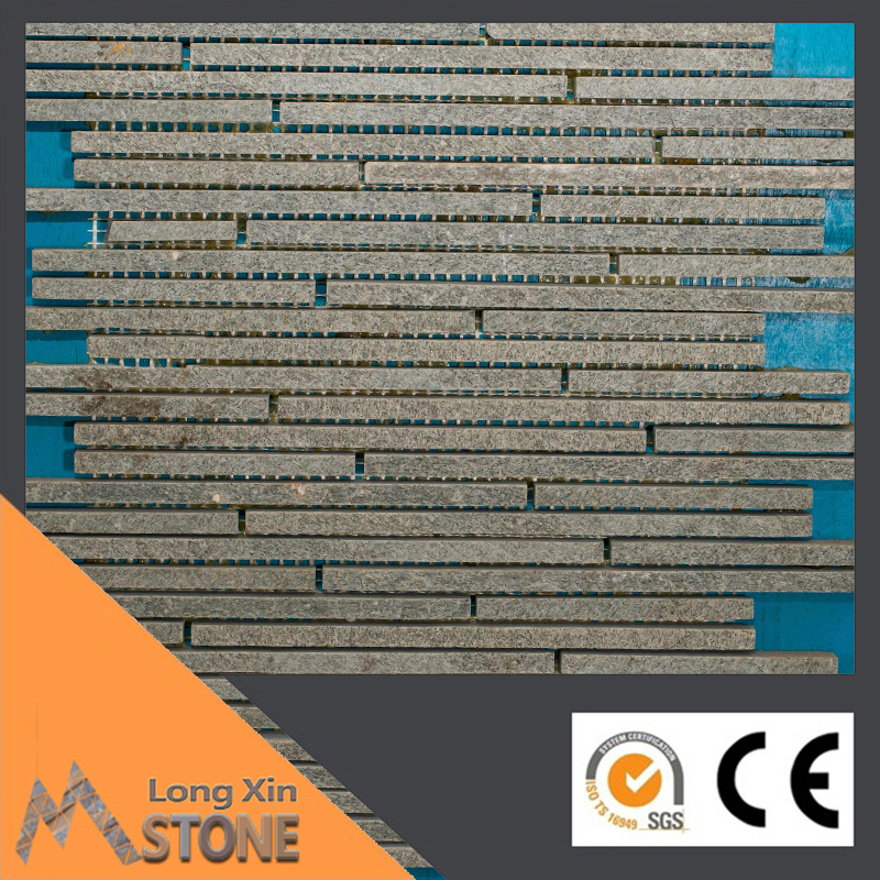 Natural green grey slate stone mosaics 305X305 CM