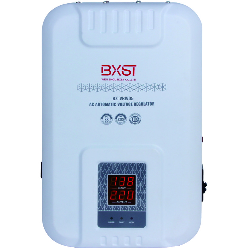BX-VRW05 5/10KW Wholesale Small Led Digital Voltage Protector 220V, Home Use Refrigerator Computer Voltage Stabilizer