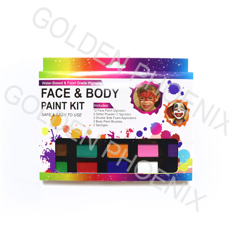12 Colors Face and Body Paint Small Set