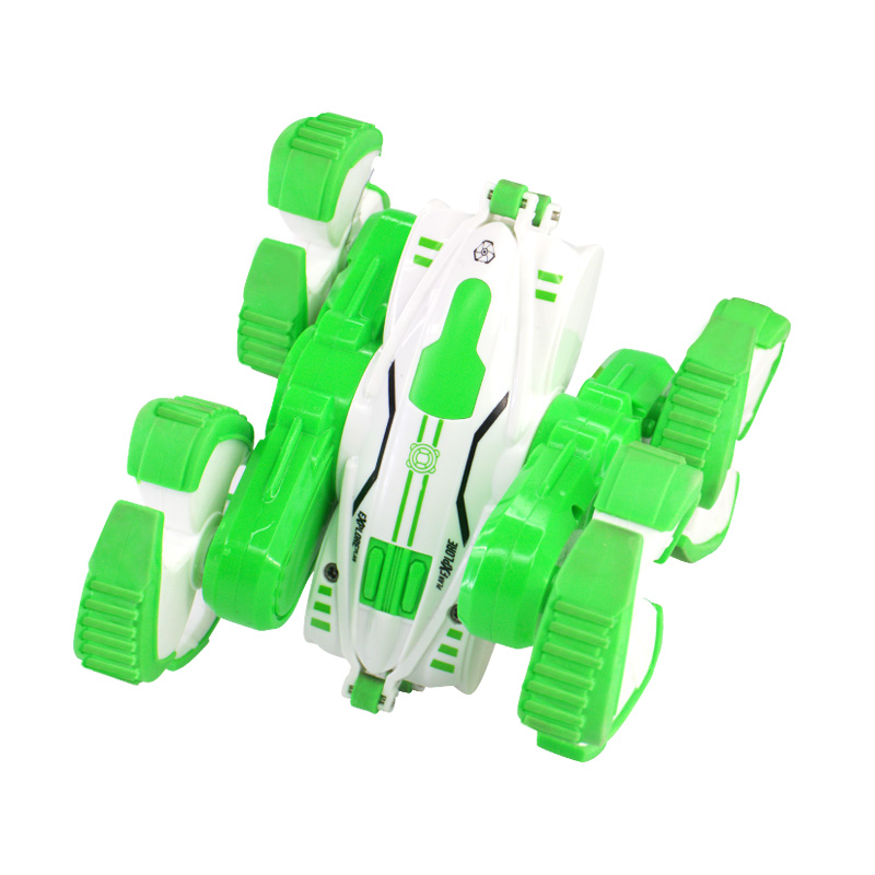 1:32 R/C Double-sided Stunt Car Kids Car Toy（ including battery）