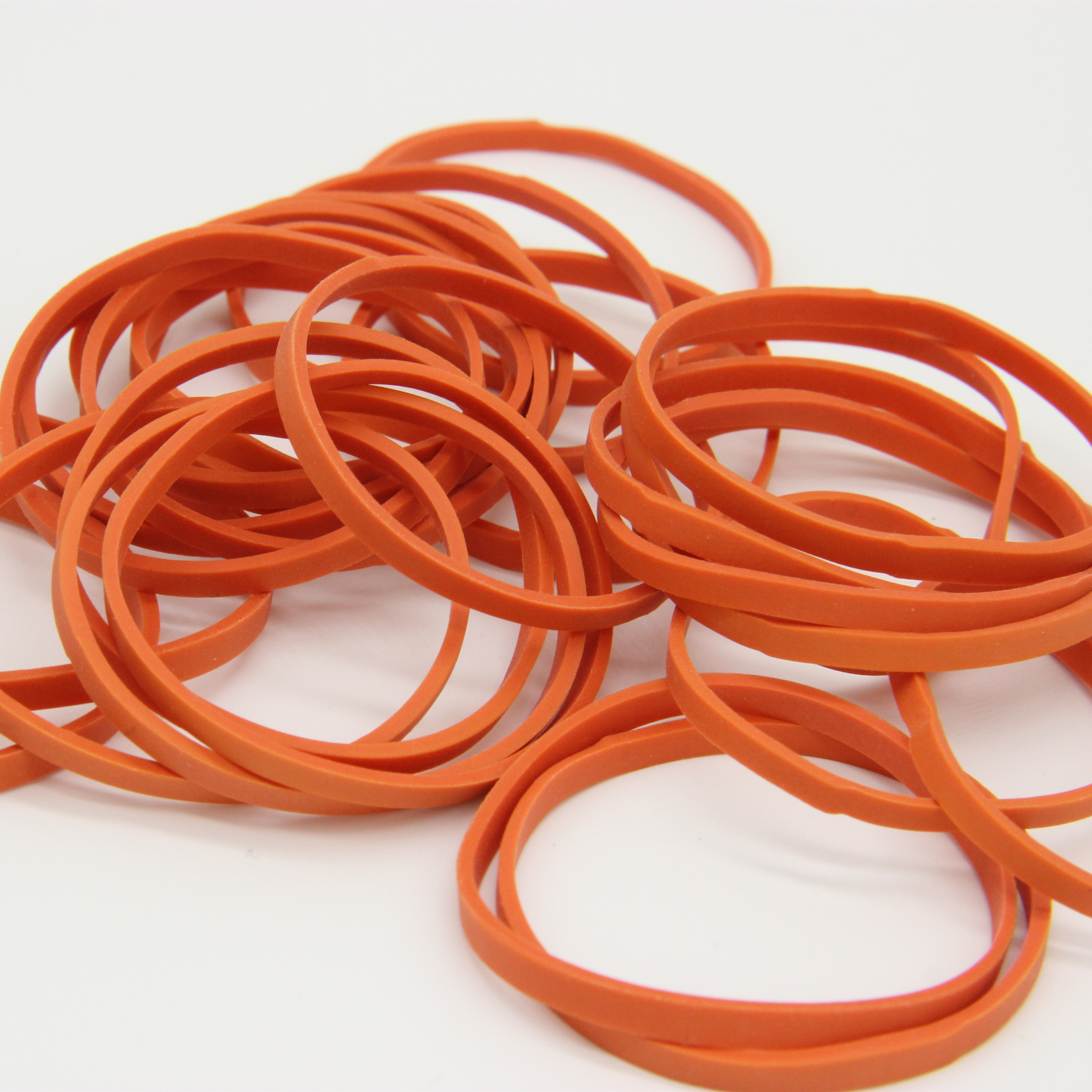 #43 Orange color Rubber bands,Orange color rubber bands,Assorted color rubber bands