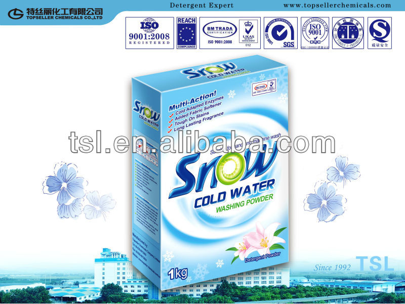 Carton Laundry Powder