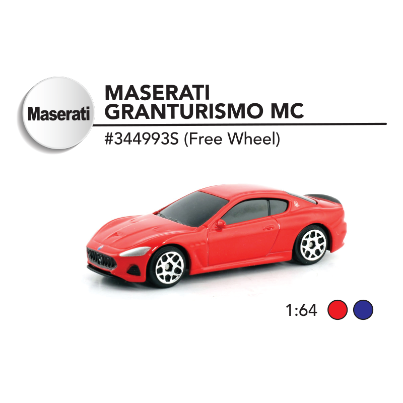 1:64 Junoir collection - Maserati GranTurismo MC 2018