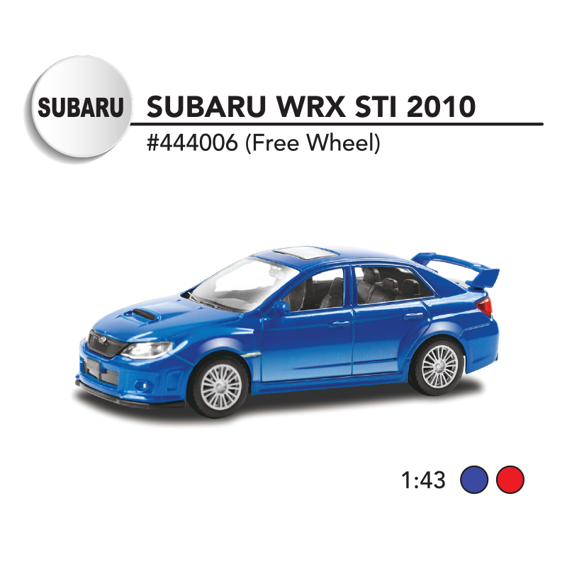 1:43 Subaru WRX STI 2010