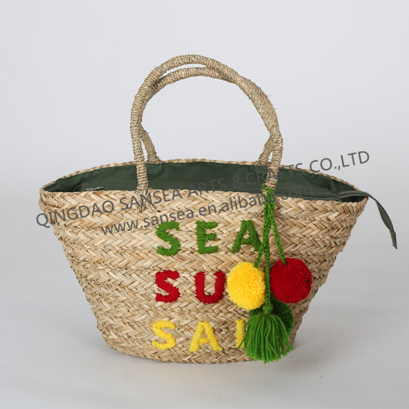 Straw bag