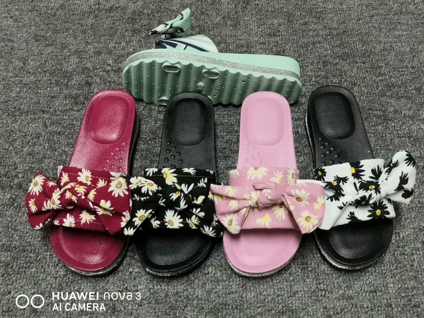 2020 New Heel Bowknot Slippers