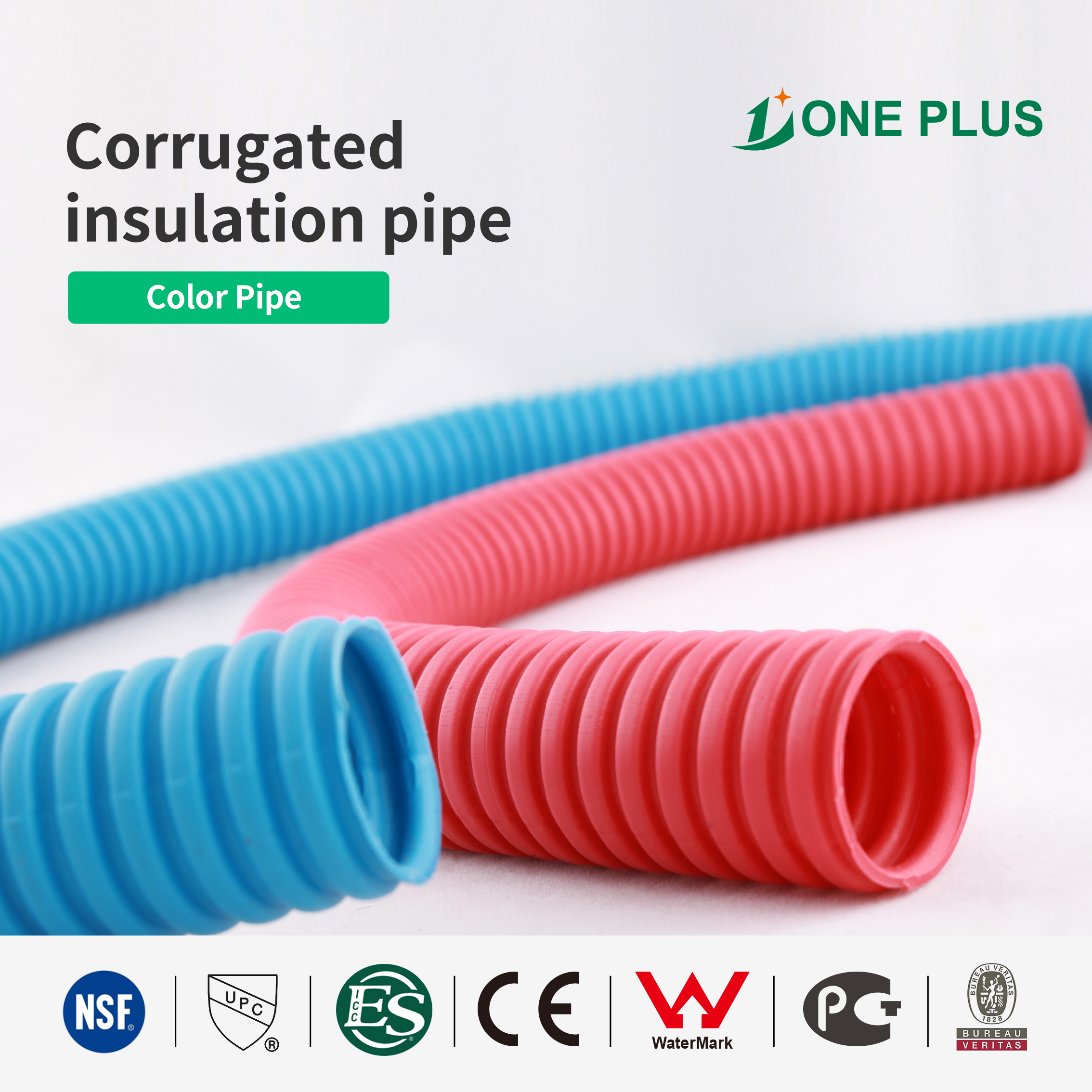 PE-Xa CORRUGATED INSULATION PIPE