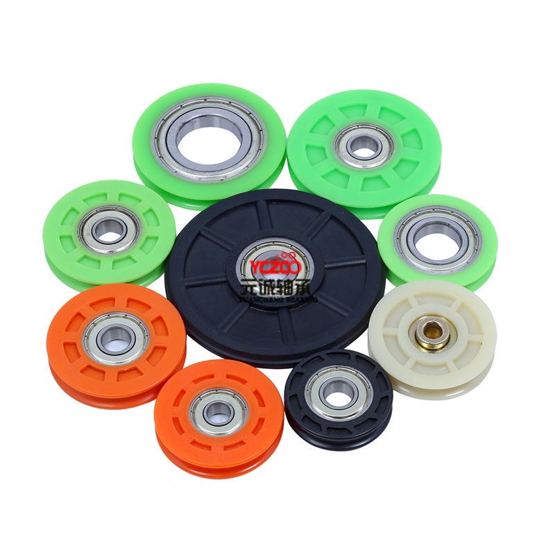 Industrial sliding roller
