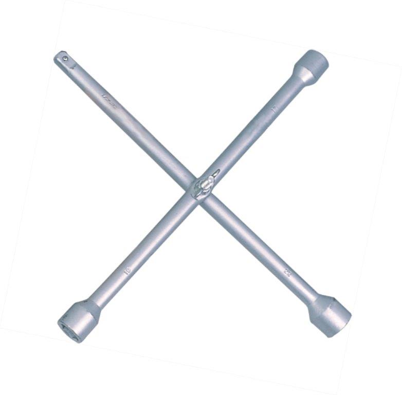Cross rim wrench adjustable type