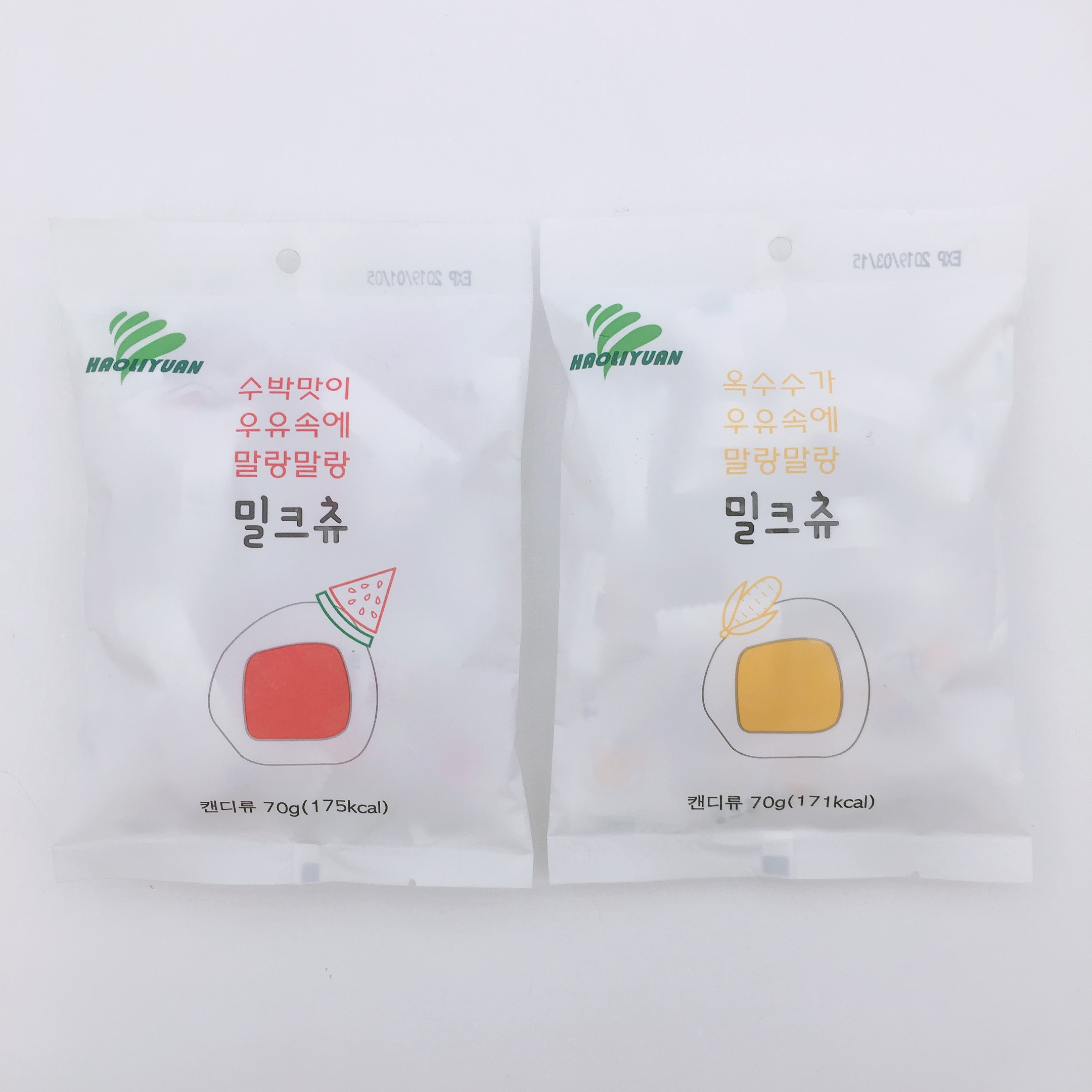70g Crispy fresh milk balls filled with fudge