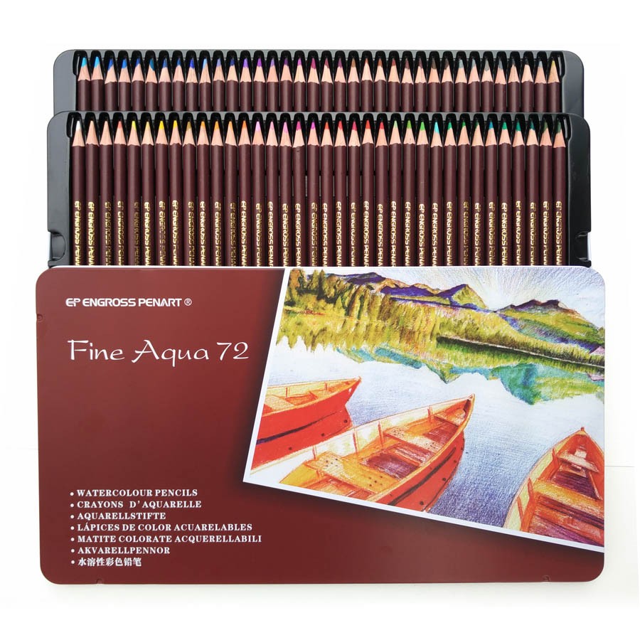 water-soluble color pencil