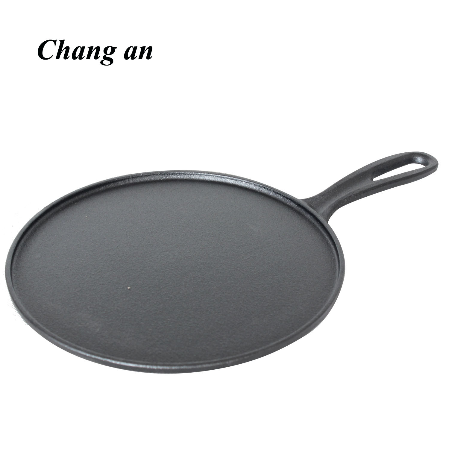 Cast iron pizza pan