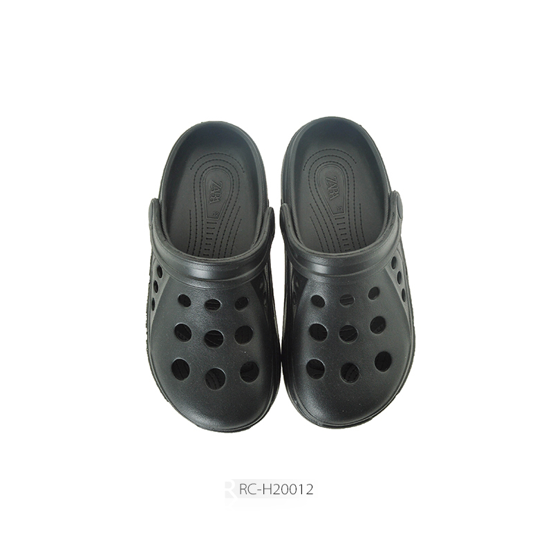 Back Straps Injection EVA Molded Footbed Slide On Sandals