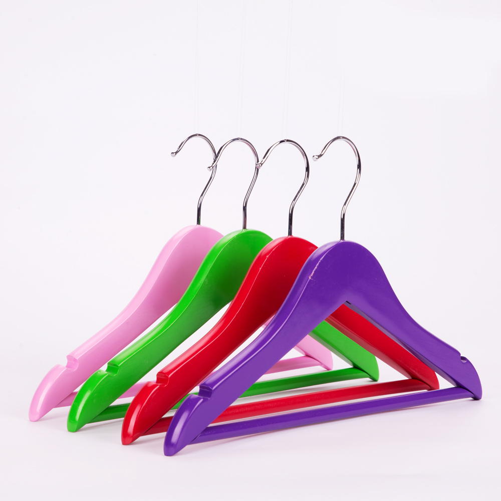 Kids wooden hanger
