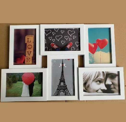 Plastic photo frame