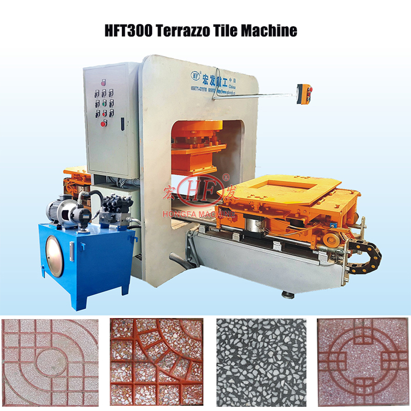 HFT300 Terrazzo Tile Machine