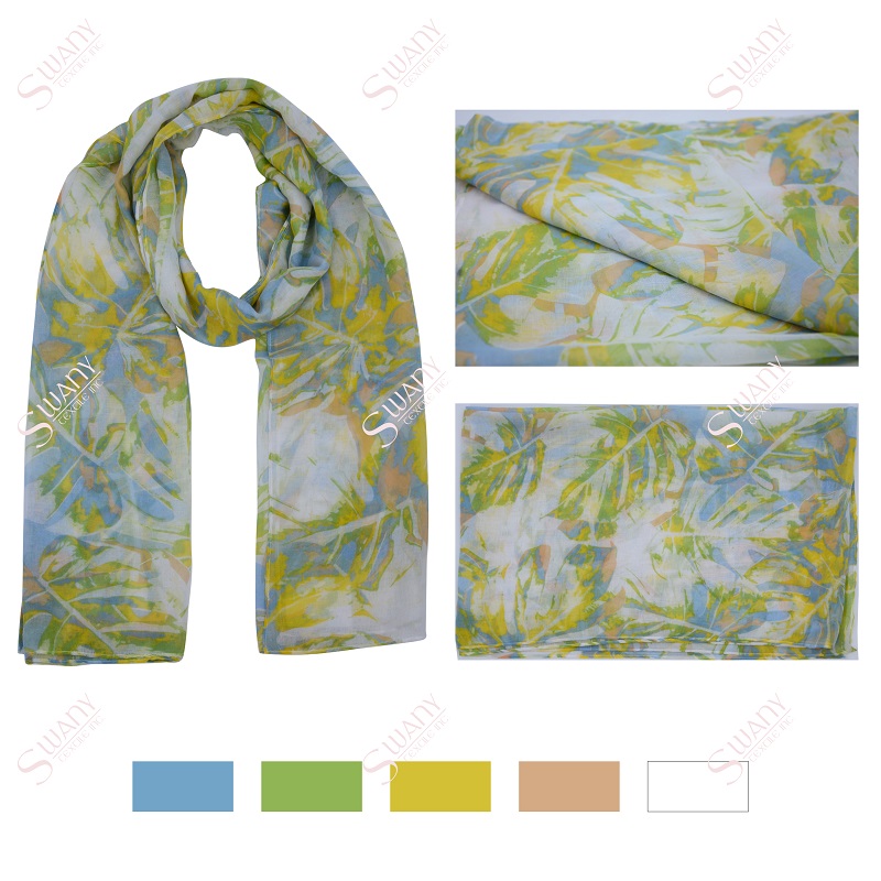 Spring and summer style printed scarf