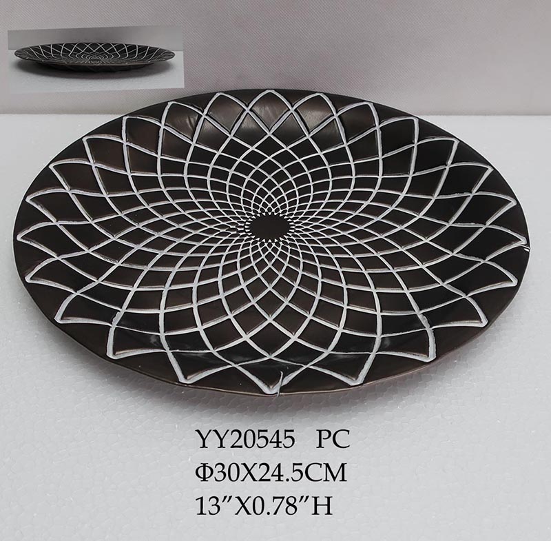 Metal Plate decor plate